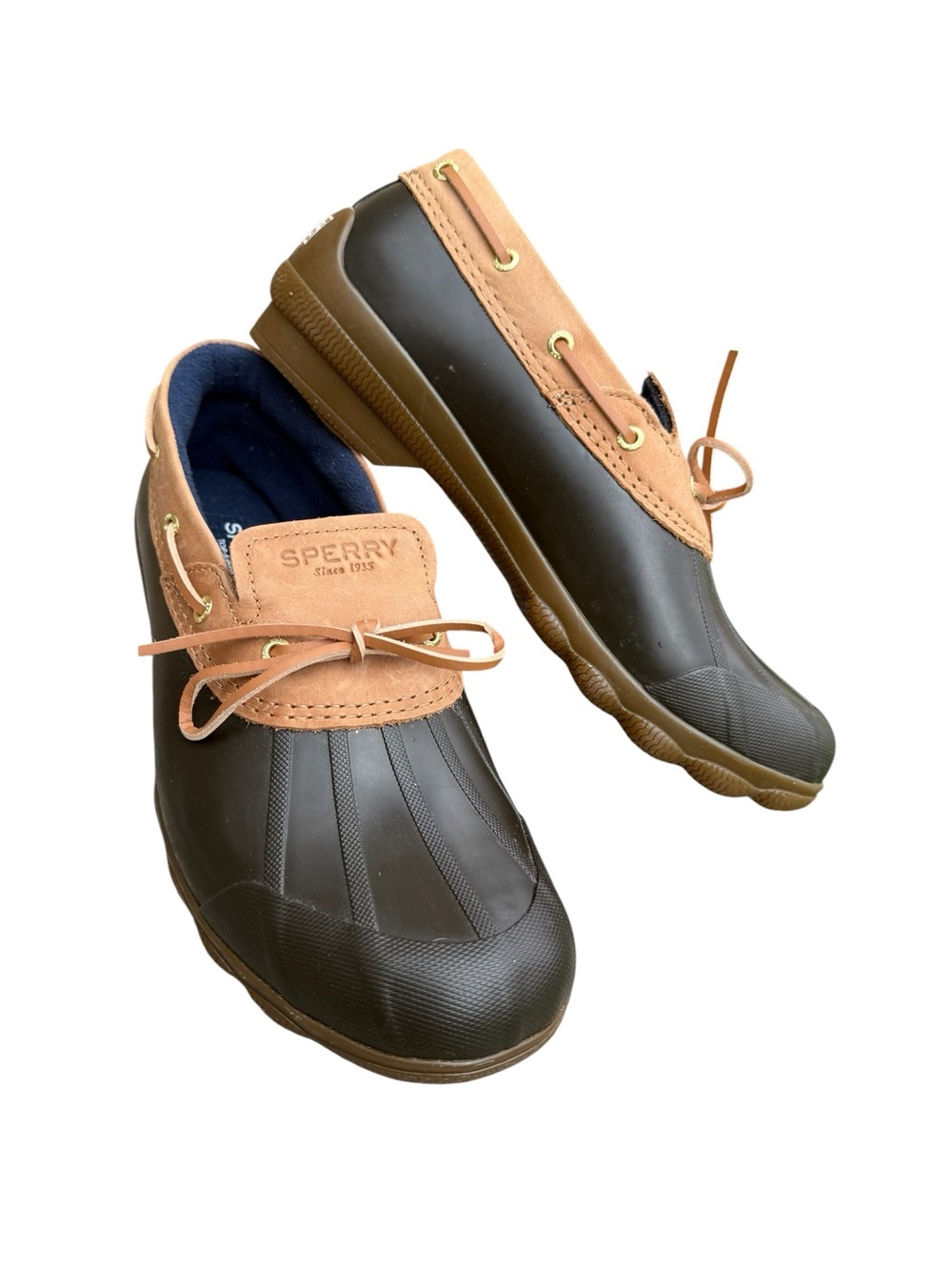 Sperry Syren One Eye Duck Shoe Boot Slip on Rain Chore Garden size 11 Waterproof